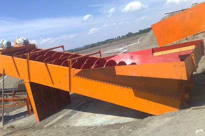 Double spiral sand washer in India