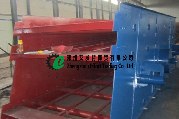 Circular vibrating screen