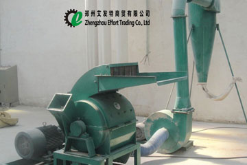 Sawdust crusher