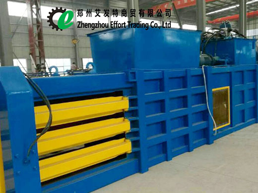 Waste paper baler