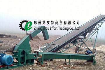 Wood chipping machine